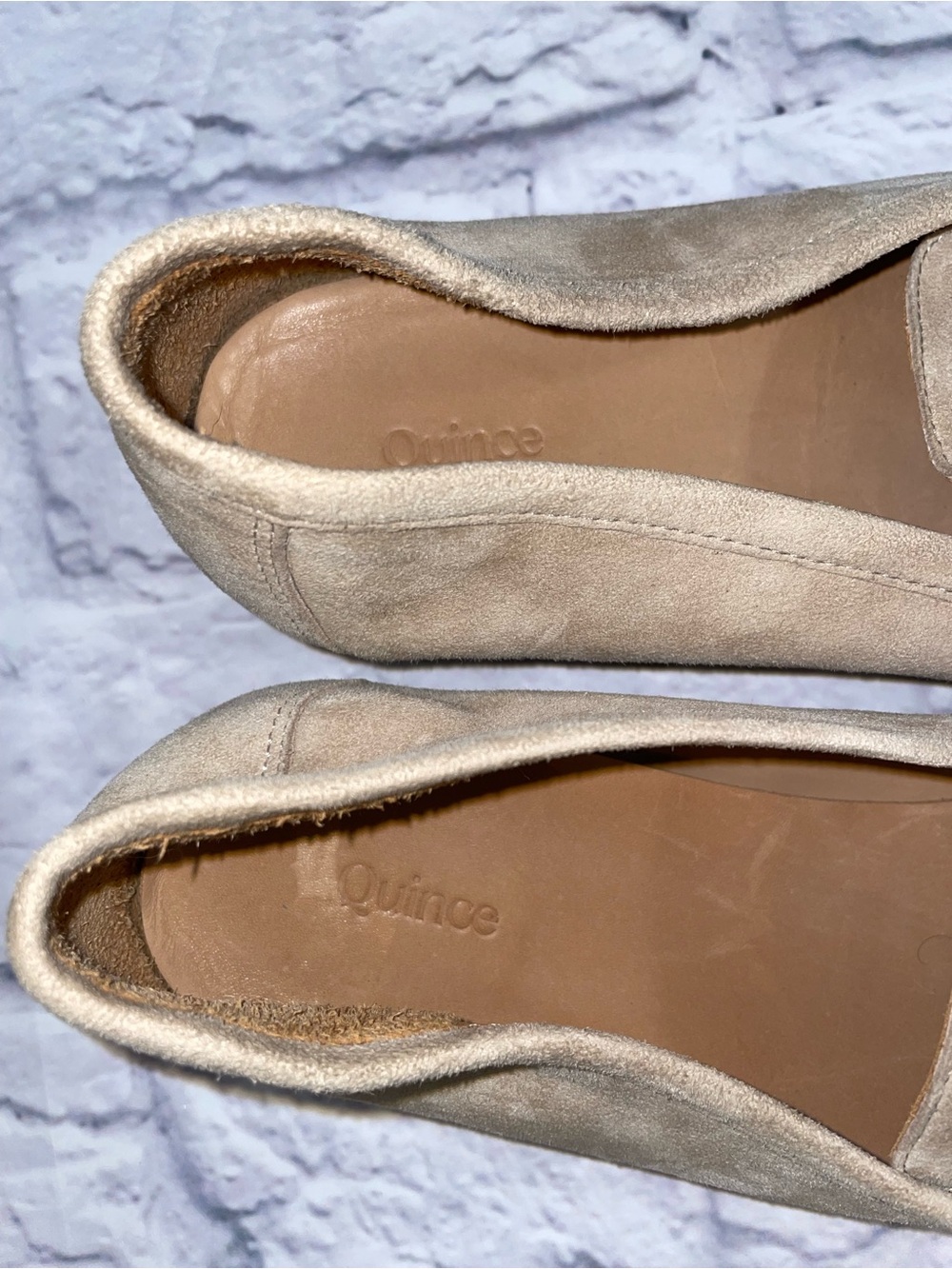 Quince Italian Suede Penny Loafer - Tan Size 9 - Picture 5 of 8